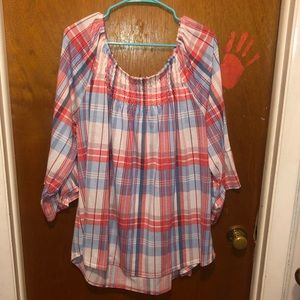 NY Laundry size 3X, 3/4 sleeve top GUC